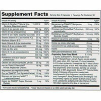 Maxi Health Two Complete - Multivitamins and Minerals - Full Potency - 180 Capsules - Kosher
