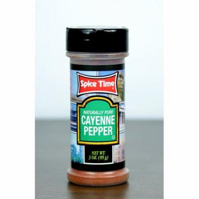 Pack of 12 Spice Time Naturally Pure Cayenne Pepper Seasonings 3 oz. #OO090