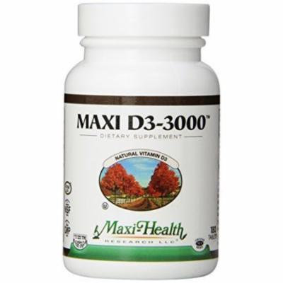 Maxi D3-3000 Nutrition Supplement, 180 Count by Maxi