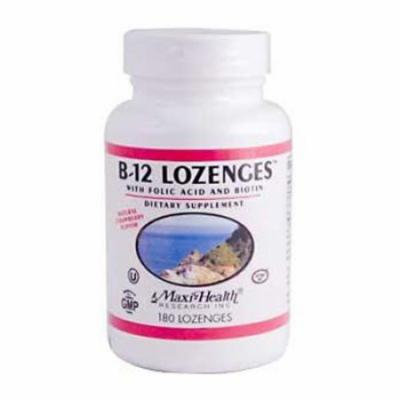 Maxi Health B12 Lozenges - 180 Lozenges