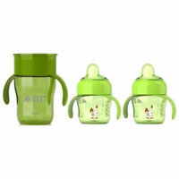 Philips Avent 7 Ounce Toddler Spout and 9 Ounce Drinking Cup Set, Option 5