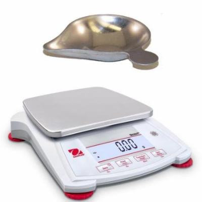 Ohaus Scout SPX1202-Scoop Portable Balance 1200 x 0 01g with Scoop