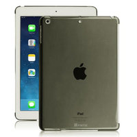 Fintie Hard Shell Back Case Smart Cover Partner for Apple iPad Air (iPad 5 5th Generation), Crystal Black
