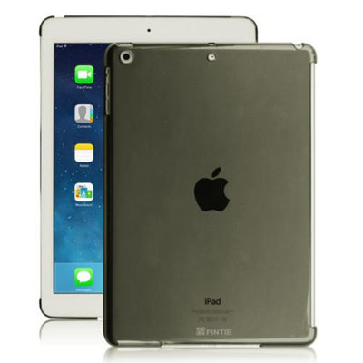 Fintie Hard Shell Back Case Smart Cover Partner for Apple iPad Air (iPad 5 5th Generation), Crystal Black