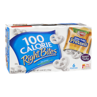 Keebler 100 Calorie Right Bites White Fudge Dipped Pretzels