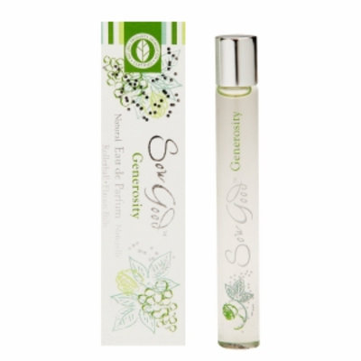 Sow Good Natural Eau de Parfum Rollerball, Generosity, .34 fl oz