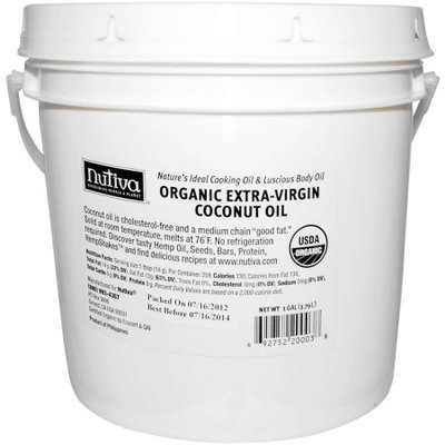 Generic Nutiva Organic Extra-Virgin Coconut Oil, 1 gal