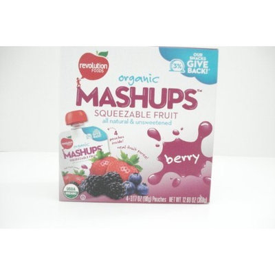 Revolution Foods Organic Mashups Squeezable Fruit
