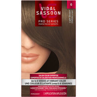 Vidal Sassoon Pro Series Hair Color 6 Light Brown 1 Kit