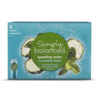 Cott Beverages Inc. Simply Balanced Sparkling Cucumber Mint 8pk 12oz