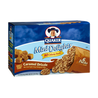 Quaker® Mini Delights 90 Calorie Packs Caramel Drizzle Bite Sized Multigrain Cakes