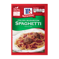 McCormick® Italian Style Spaghetti Sauce Mix with Mushrooms