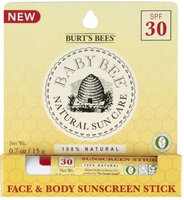 Burt's Bees Baby Bee Natural Sun Care SPF 30 Sunscreen Stick