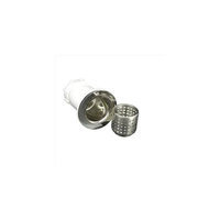 Opella 90055. 045 2. 5 inch Universal Junior Bar Strainer in Polished Stainless