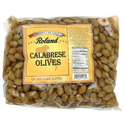 Roland Calabrese Olives, 5-Pounds Bag