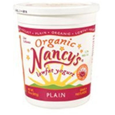 Nancy's, Yogurt,organic 2,low Fat,plain, 32 Oz (Pack of 6)