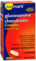 Sunmark Glucosamine Chondroitin Complex, 80 Caplets by Sunmark