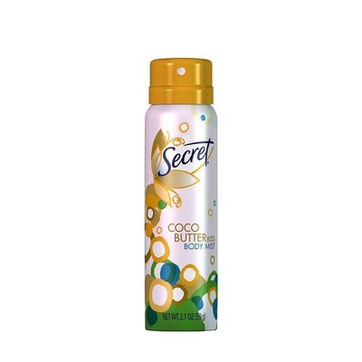 Secret Expressions Body Mist, Kuku Coco Butter, 2.1-Ounce Bottle