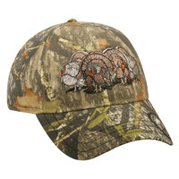 Outdoor Cap Company Mossy Oak Obsession Four Turkeys Adjustable Hat