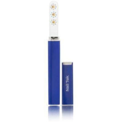 Nail Tek Crystal File Swarovski Edition, Yellow Crystals with Cobalt Blue Case