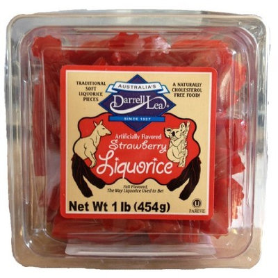 Australia's Darrell Lea Strawberry Liquorice - 1 Lb