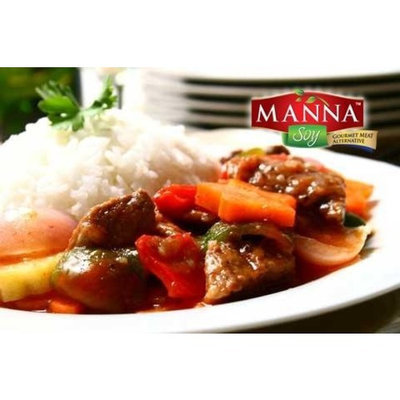 Manna Soy Gourmet Meatless Products Manna Soy Gourmet Meatless Beef Goulash, NON-GMO, 4.4 Pound Family Pak, All Natural, Gluten Free, Shelf Stable, Pre-cooked, Pre-seasoned, Dairy Free, Egg Free, Sugar Free,- Even Kids Love It