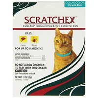 Scratchex Color-Full Formula 5 Flea & Tick Collars Cat, 1 count