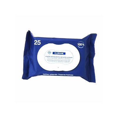 Klorane Soothing Make-Up Remover Wipes with Cornflower Water