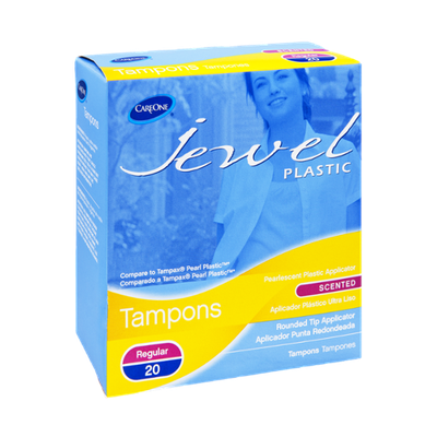 CareOne Jewel Regular Scented Tampons - 20 CT