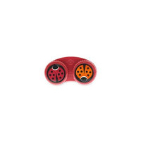 ikeeps Custom Contact Lens Case, Ladybugs 1ea