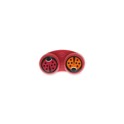 ikeeps Custom Contact Lens Case, Ladybugs 1ea