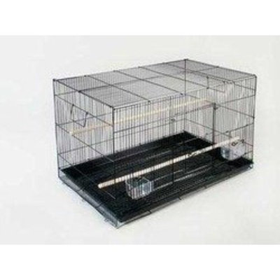 Prevue Pet Products BPVF061 Parakeet Flight Cage, 24-Inch, White/Black