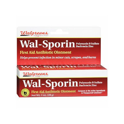 Walgreens Wal-Sporin First Aid Antibiotic Ointment