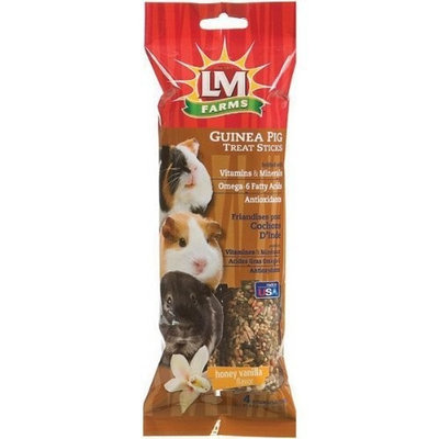 Lm Animal Farms L/M Animal Farms SLM12662 4-Pack Guinea Pig Honey Vanilla Flavor Treat Sticks