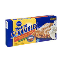 Pillsbury Toaster Scrambles Cheese Sauce, Egg & Bacon Toaster Pastries - 6 CT