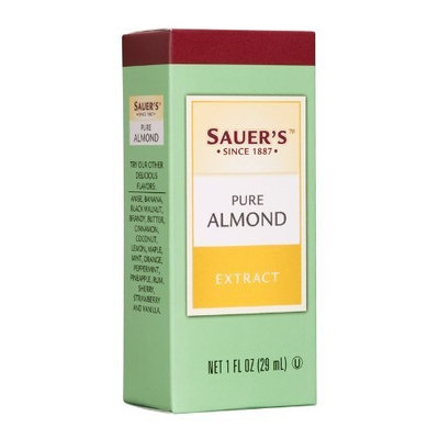 Sauer's Almond, Pure, 1-Ounce Bottles (Pack of 6)