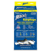 Macks Mack's Pillow Soft® Ear Plugs - White - 200-pair Dispenser
