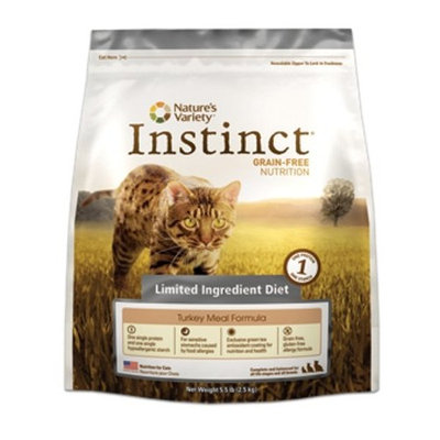 Instinct Grain Free Instinct Grain-Free Limited Ingredient Diet Turkey Meal Dry Cat Food, 5.5 lb bag