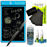 Improv Boogie Board LCD Writing Tablet in Cyan With Magnet Kit/ Cleaning Cloth