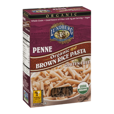 Lundberg Penne Organic Brown Rice Pasta
