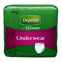 Depend For Women Underwear, Small/Medium, Maximum Absorbency, 30-Count Package