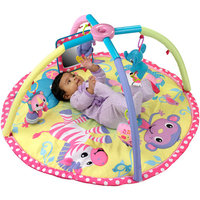 Infantino - Baby Girl Animals Twist & Fold Activity Gym & Playmat