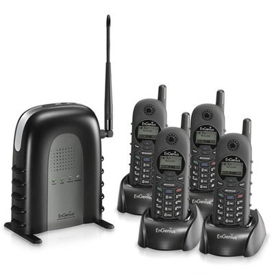 Engenius DuraFon 1X (4 Handsets) Long Range Cordless Phone (DuraFon1X)