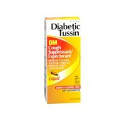 Diabetic Tussin Diabetic Tussin Dm Cough Suppressant/Expectorant, 4 oz (Pack of 2)