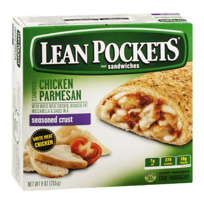Lean Pockets Chicken Parmesan Sandwiches - 2 CT