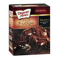 Duncan Hines Decadent Brownie Mix Double Fudge