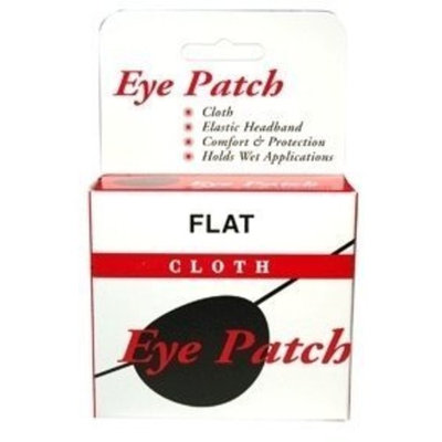 Special pack of 6 JOHN G. KYLE INC. EYE PATCH LARGE FLAT BLACK X 6