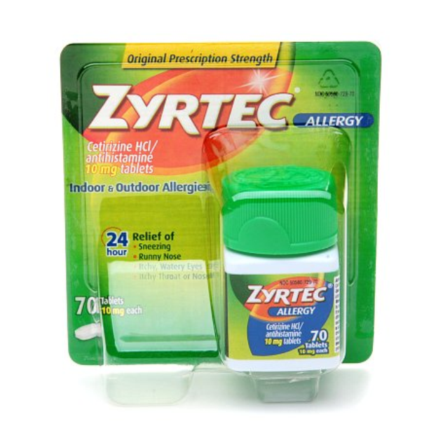 Zyrtec Allergy Tablets