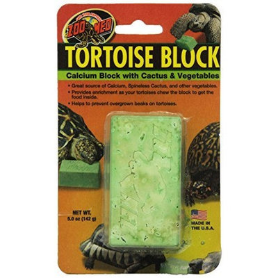 ZOO MED/AQUATROL, INC Zoo Med Laboratories SZMBB55 Tortoise Banquet Block, Net WT 5 oz