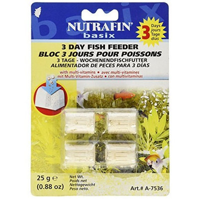 Hagen Nutrafin 3 Day Treasure Chest Holiday Fish Feeder, 4-Pack